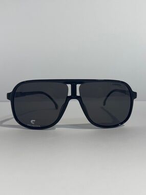 Carrera 1047/S Polarized Aviator Sunglasses with Case - Black